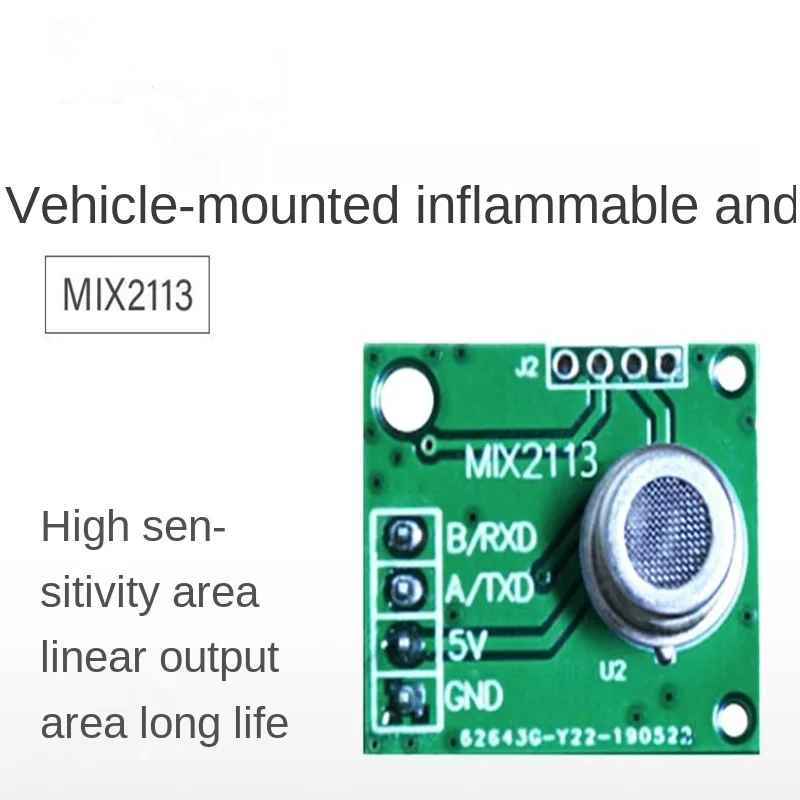 Mix2113 Vehicle-Mounted Flammable and Explosive Gas Sensor Detection Module