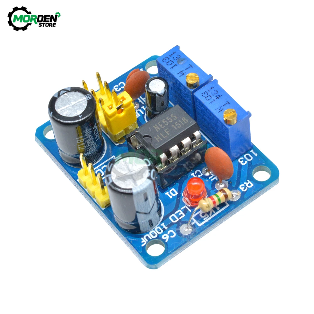 NE555 Pulsgenerator Module Duty Cycle Blokgolf Rechthoekige Golf Signaal Generator Verstelbare 555 NE555P Board Diy