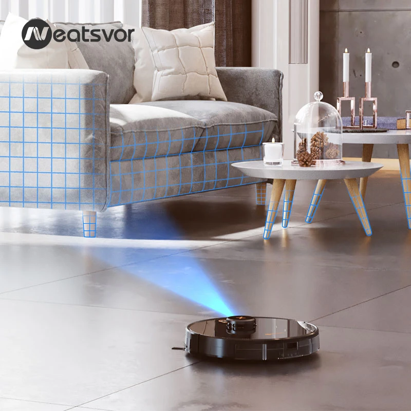 Aspirapolvere Robot pulizia X600 Pro navigazione Laser 6000PA forte gestione della mappa di aspirazione spazzare il pavimento e pulire il pavimento in uno