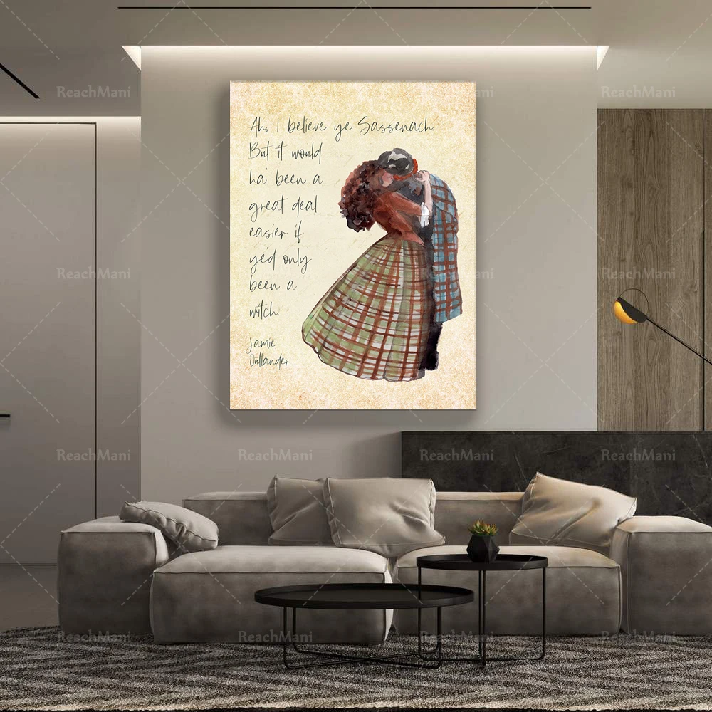 اقتباس جيمي فريزر: آه، أعتقد أنك ساسيناش. ولكن سيكون الأمر أمرًا رائعًا أسهل في حالة أن تكون ساحرة فقط. أوتلاندر #2