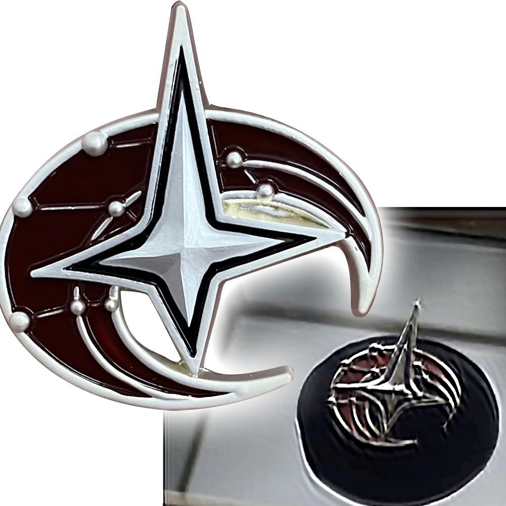 Star Picard 2 7 Of 9 Seven Of Nine rek Magnet Badges Starfleet Borg Voyager Pin