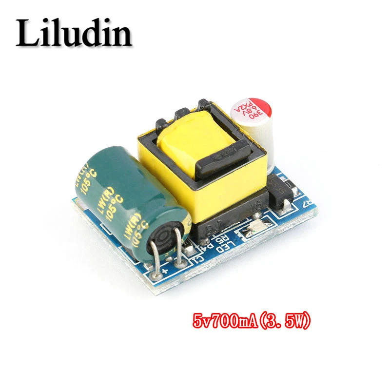 AC-DC 5V 700mA 12V 300mA 3.5W Isolated Switch Power Supply Module Buck Converter Step Down Module 220V turn 5V/12V