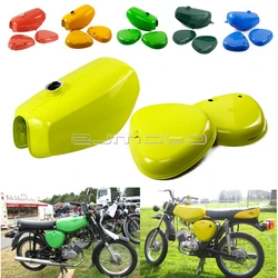 6 Color Motorcycle Fuel Tank For Simson S50 S51 S70 S 50 S 51 S 70 Fuel Oil Tank 200200 w/ Side Covers Engine Protection Pad