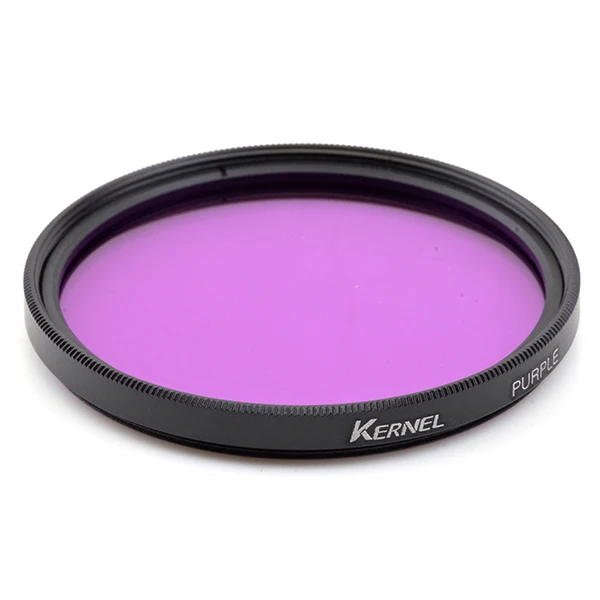 Pixco 67 ミリメートルアクセサリー完全なフルカラーの特別なフィルターカメラレンズ紫