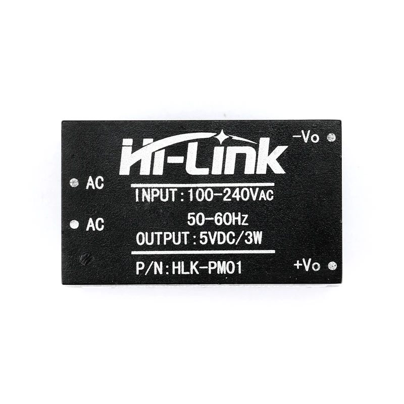 5V 600mA (3W) Isolated Switching Power Supply 220V Adjustable Step-Down  HLK-PM01 HLK-PM03 HLK-PM12 Switch Power Module