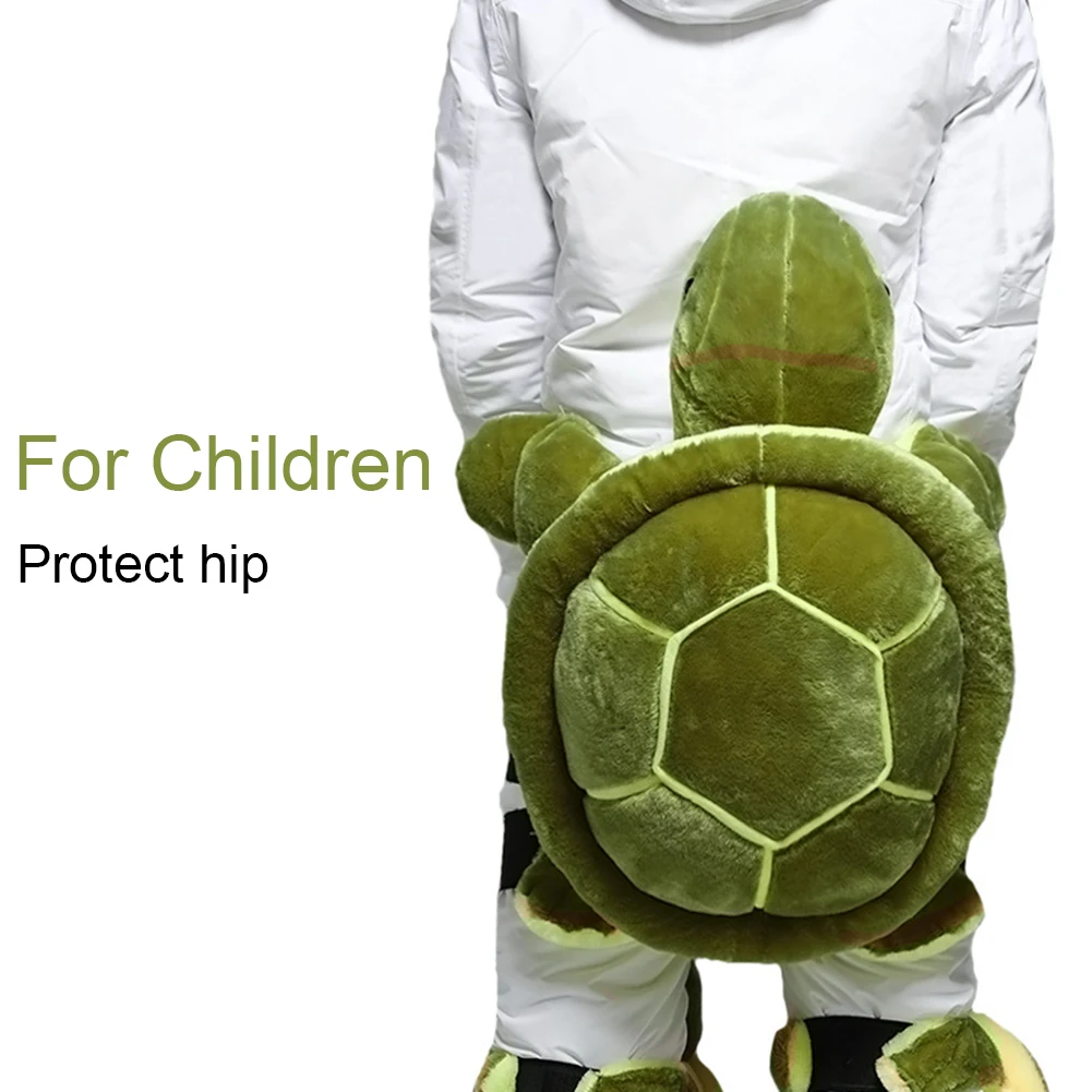 Adult Children Ski Equipment Turtle Snowboard Protection Ski Snowboard Hip Protection Cute Cartoon Hip Knee Pad