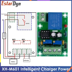 XH-M601 Intelligent Charger Power Control Panel Automatic Charging Power 12V Battery Charging Control Board For Diy Kit