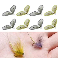 Mayfly moscas secas para trucha: alas finas y flexibles