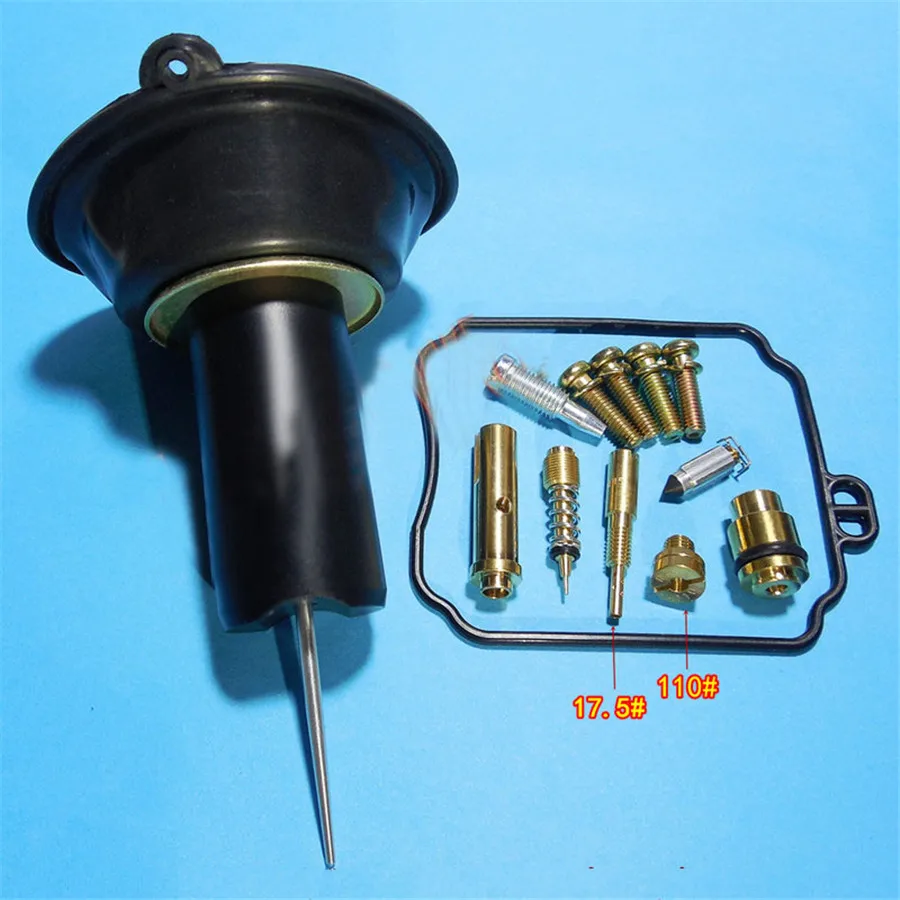 

Carburetor Repair Kit Configure Plunger assembly Jet needle(J.N.)/Needle jet (N.J.) For YM Virago XV250