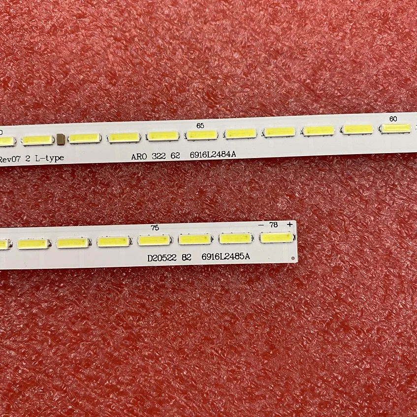 LED Strip Voor TV 6922L-0187A 0188A 60UH7650 60UH650V 60UH6500 60UH770V 60UH7700 6916L2485A 6916L2484A 60 V16 ART3 2485 2484 R L