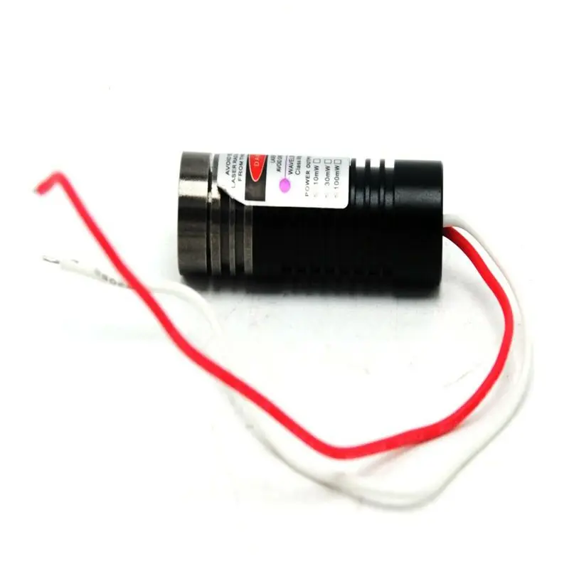 

50mW 405nm Violet/Blue Laser Module w Dot/Line/Cross Focusable Point Lasers