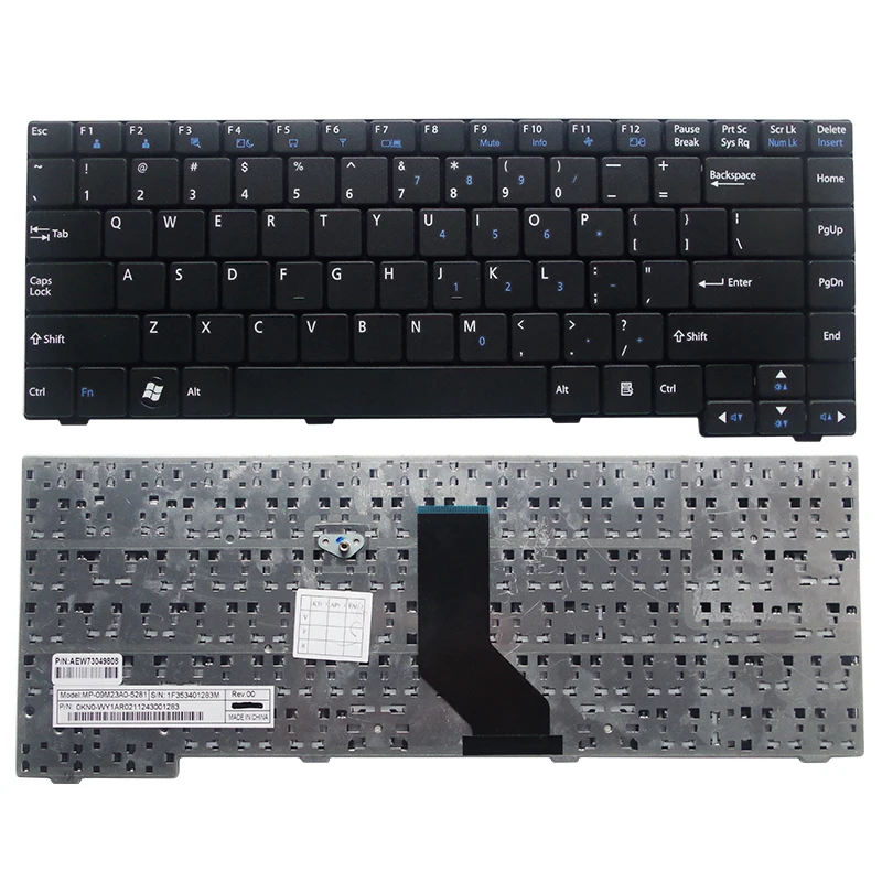 Nouveau clavier d'ordinateur portable pour LG R410 P810 R480 R490 R460 RD410 série US version ordinateur portable remplacer clavier noir anglais