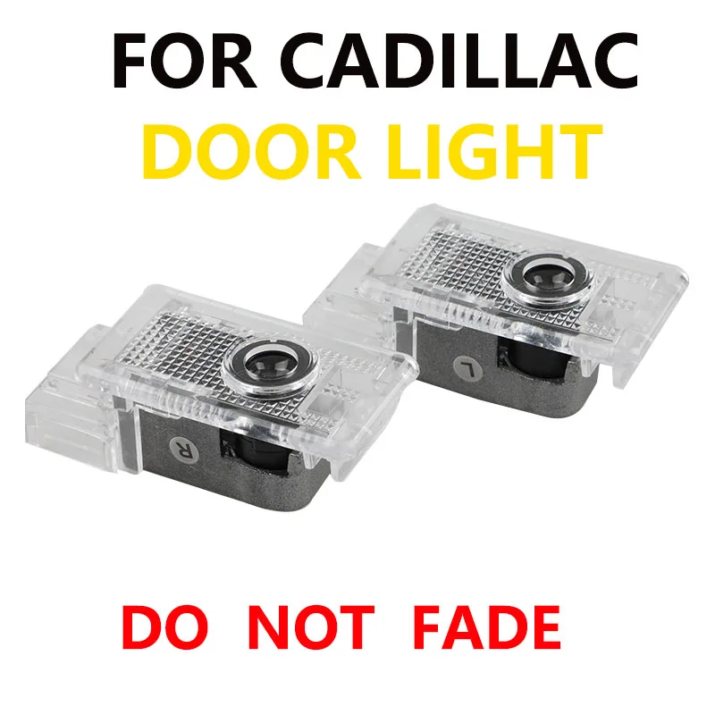 Car Door Logo Projectors Light Auto Welcome Light Fastness For Cadillac XT4 XT5 XT6 XTS ATS CTS CT5 CT6 CT4 SRX ESCALADE