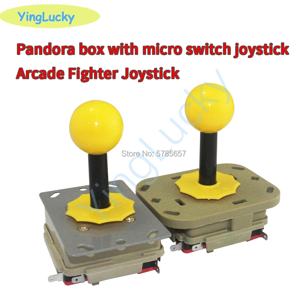 Mikro anahtarı ile oyun kolu, DIY mücadele sopa parçaları, MAME JAMMA Arcade oyunu, USB Joystick, yeni, 4/8 yollu