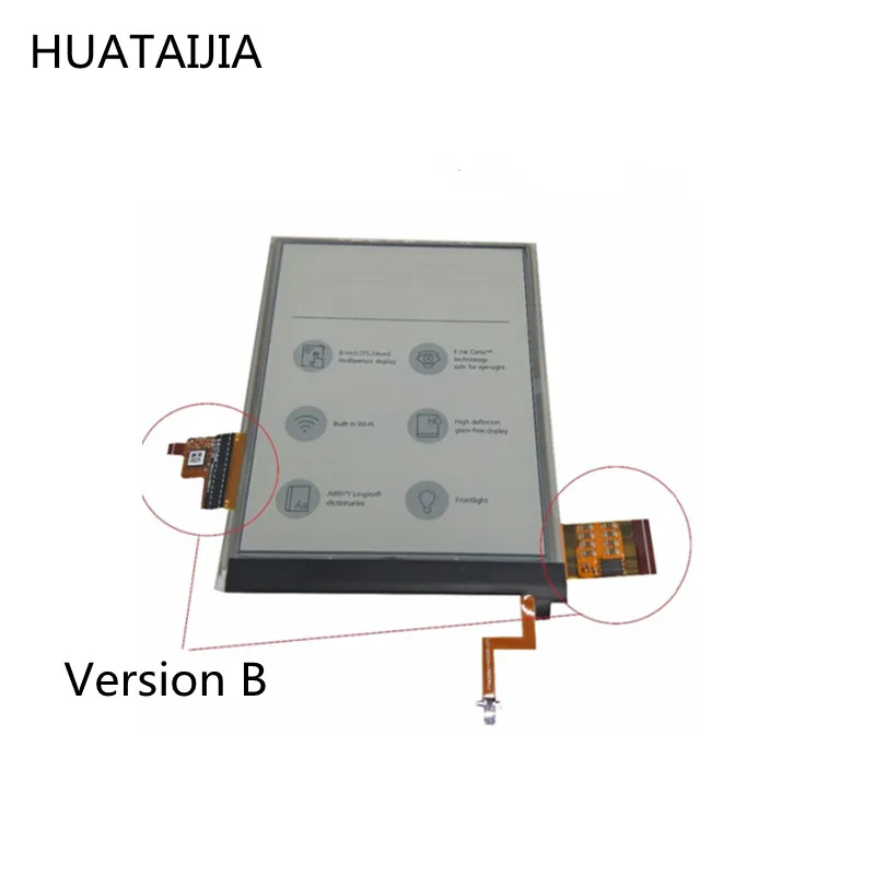 Imagem -02 - Polegada para Onyx Boox C67ml Darwin Reader Matrix para Onyx Boox César Ed060xd4 Painel de Toque e Tela Lcd com Luz de Fundo 6