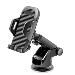 2022 New Long Arm Sucker Gravity Car Mobile Phone Holder Stand Universal Dashboard Clip Support For iPhone 11 PRO Accessories