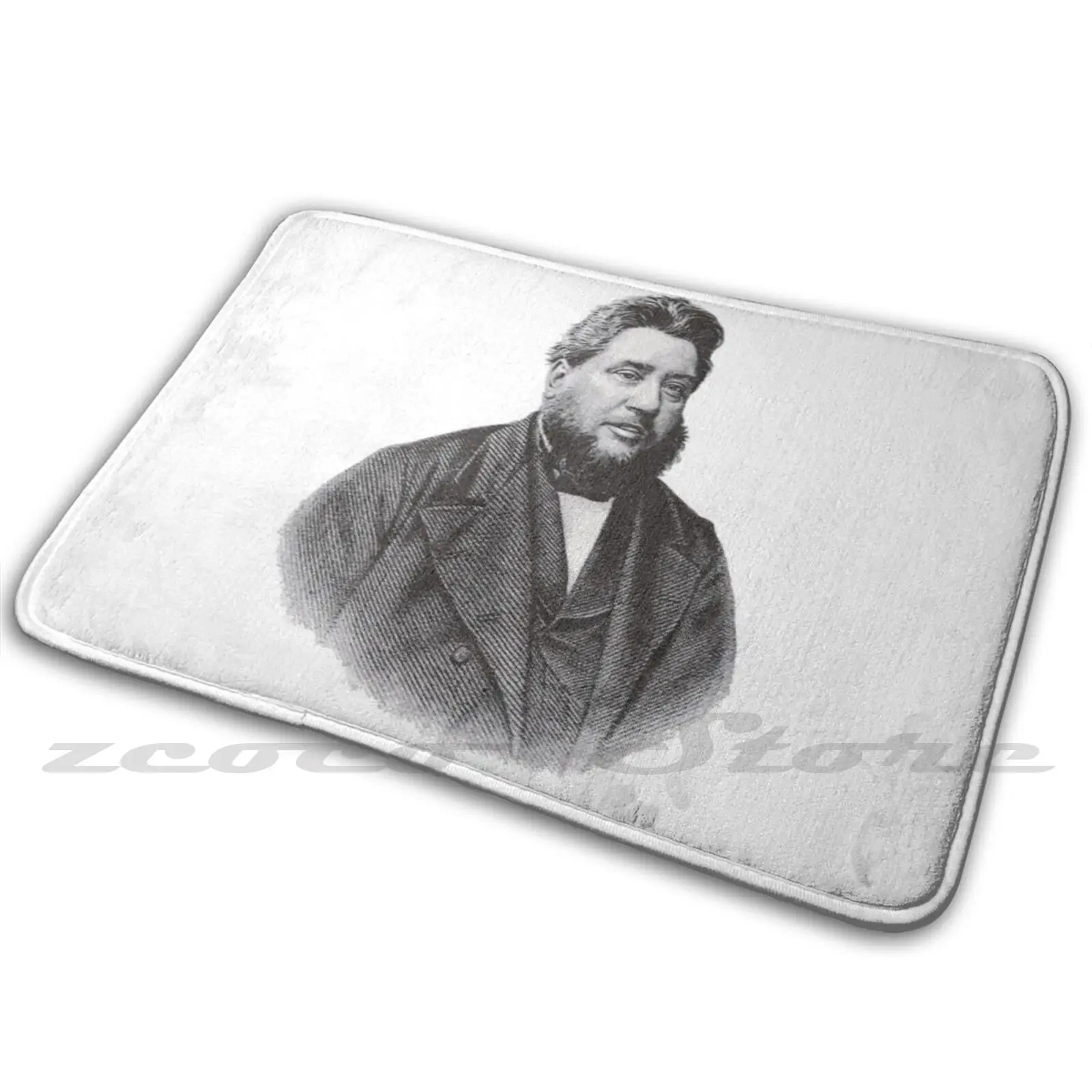 Haddon Spurgeon Mat Doorway Non-Slip Soft Water Uptake Carpet Spurgeon Christian Theology Reformation Reformed Calvinist Bible