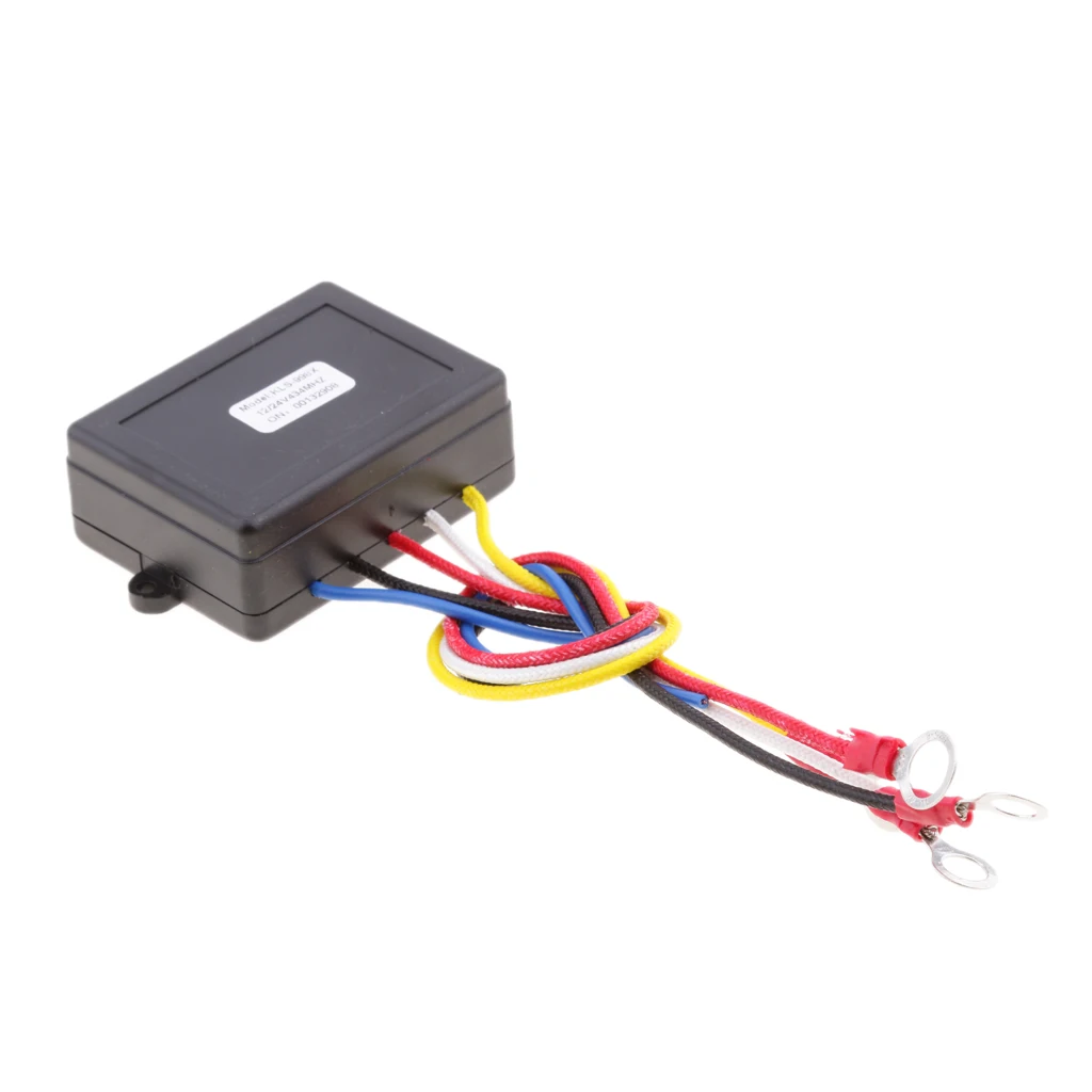 12V-24V Smart Winch Wireless Remote Control Switch Set Universal with indicator light For Jeep Truck ATV