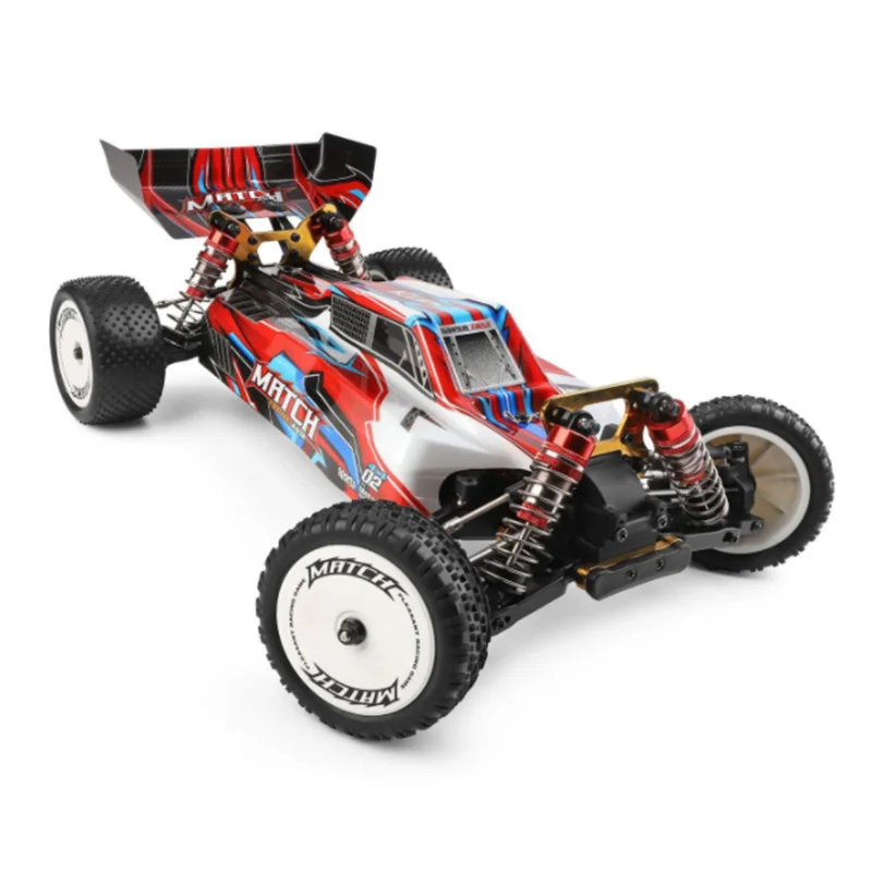 Full Simulation Design 1:10 4WD Remote Control Buggy Toy 50KM/H 41CM All-Terrain Racing Steer Adjustment Alloy Gear RC Car Model