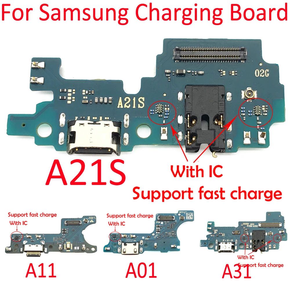 NEW USB Charging Port Socke Connector Micro Cables For Samsung A40 A01 A11 A21S A31 A41 A51 A71 A10 A20 A30 A50 A60 A70 A80