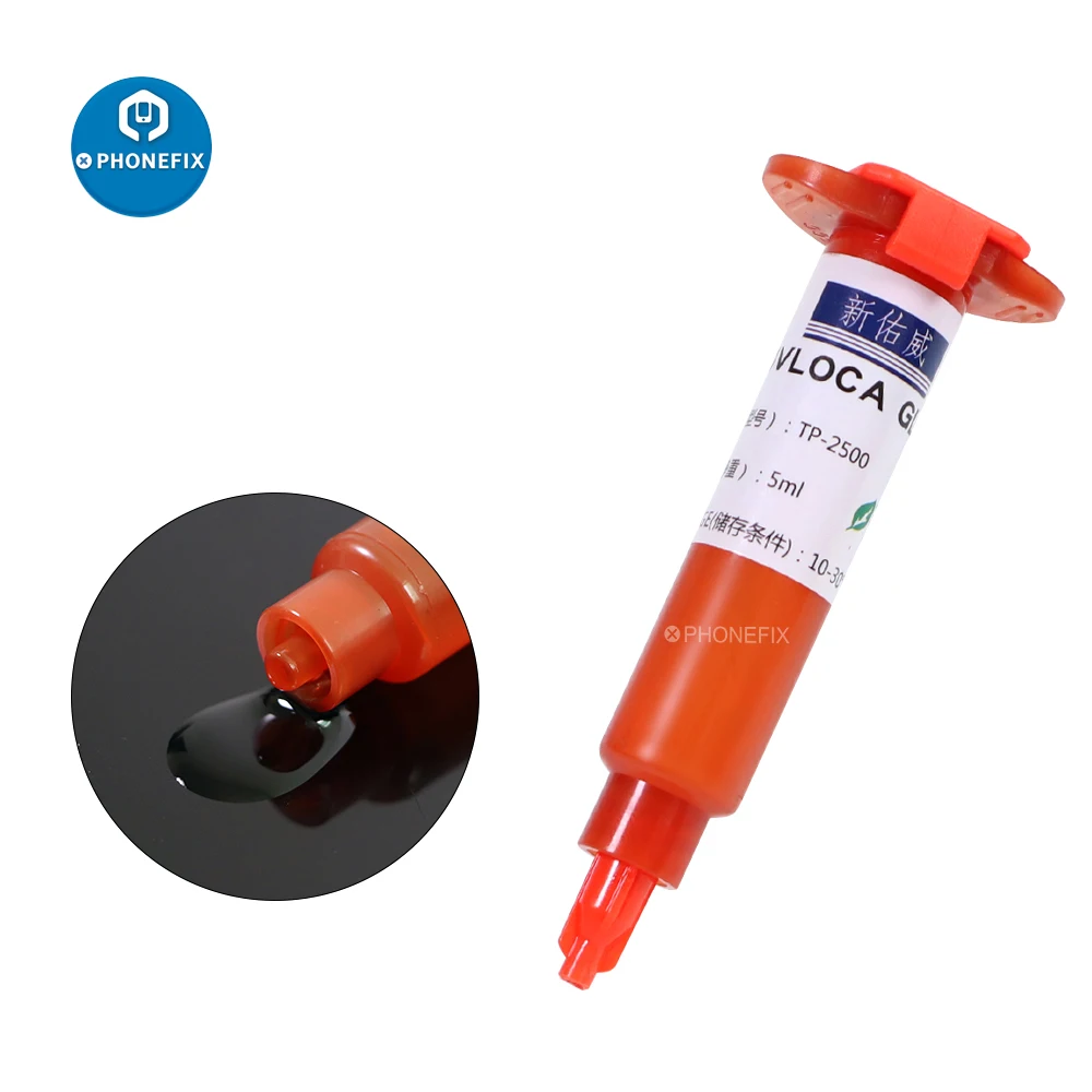 5/10ml klej UV płyn LOCA optycznie przezroczysty klej TP-2500 narzędzie do naprawy telefonu komórkowego dla ekran LCD do telefonu komórkowego klej do naprawy z ekranem dotykowym