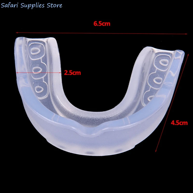 I denti della protezione della bocca del parafango di sport di scossa proteggono per lo scudo di gomma di grado superiore di pallacanestro di