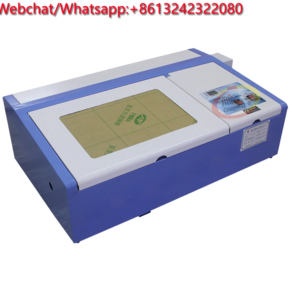 صغيرة مصغرة CO2 ماكينة الحفر بالليزر 40W 50w