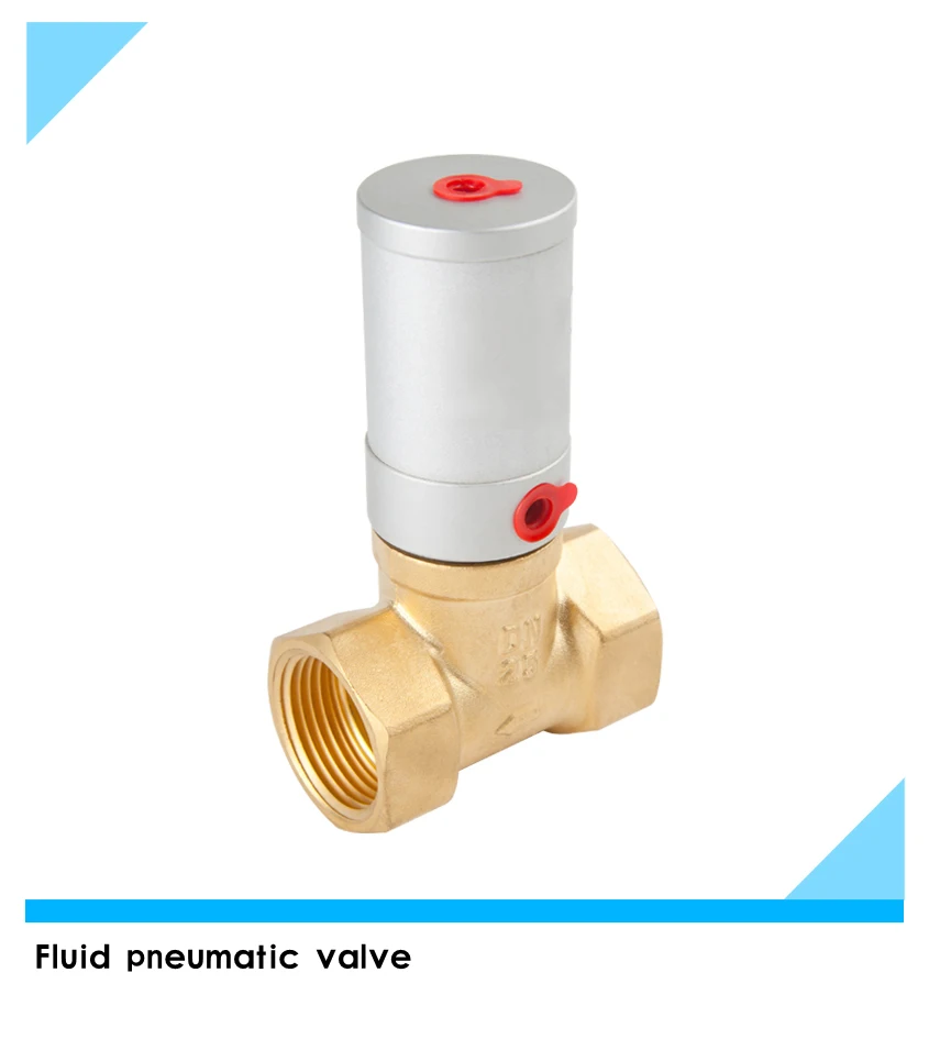 Fluid air control valve Q22HD-15 20 25 32 40 pneumatic control oil cut-off valve vacuum pipe valve copper valve