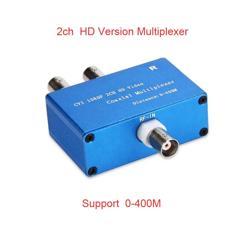 2CH 3CH 4CH Video Multiplexer Support CVBS AHD TVI CVI HD Signal Camera Transmitter Coaxial Multiplexer for Security System