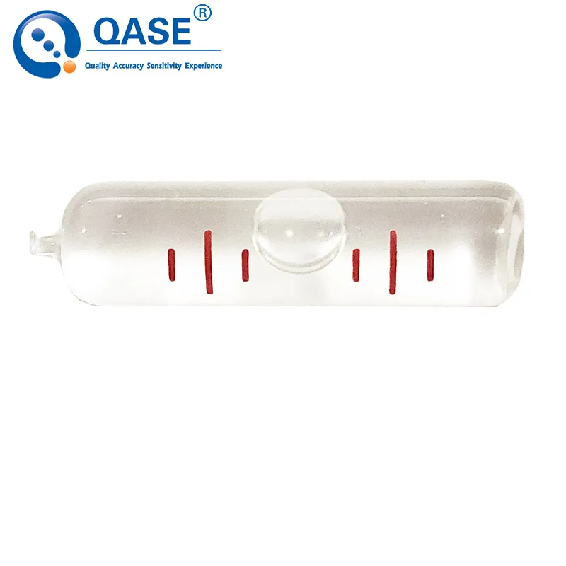 Long Glass Bubble Spirit Level Ampoules For Frame Column Leveler Bar Level Measuring Instrument