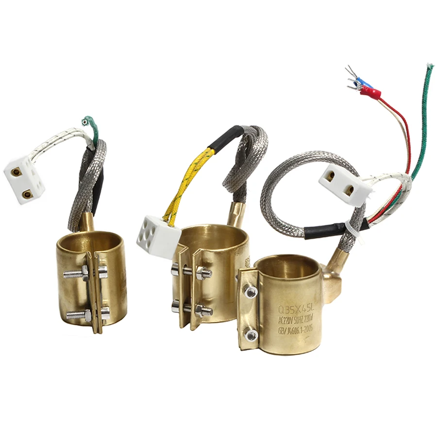 35mm Inner Diameter 35~45mm Height Brass Band Heater 110V/220V/380V 170W/200W/220W Electric Heating Element