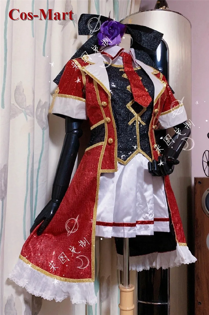 Anime LoveLive Nishikino Maki Cosplay Costume Gorgrous Red Idol SJ Uniform Dress Activity Party Role Play Clothing Custom-Make