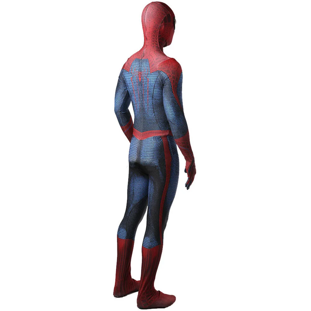 Geweldige Spiderman Jongens Kostuum Cosplay Originele 3d Gedrukt Spandex Superheld Kostuum Halloween Fullbody Zenzai Pak Volwassen Kinderen