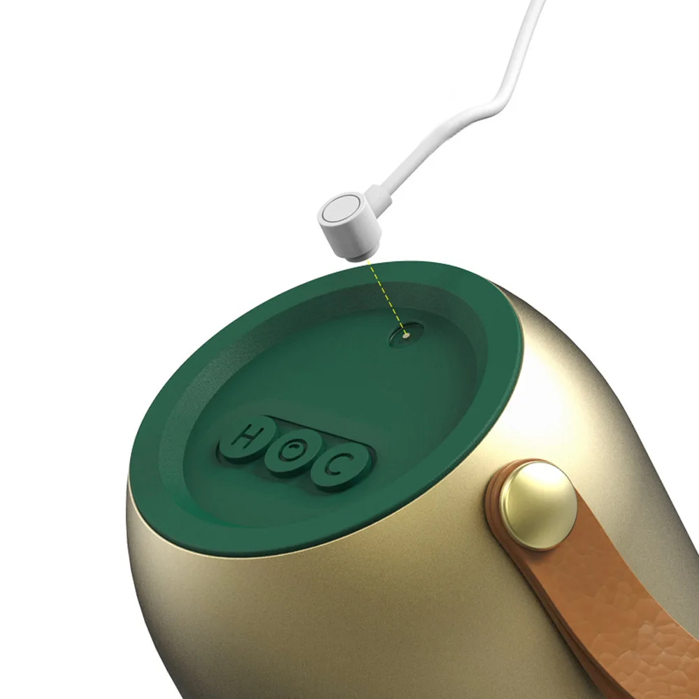 ไร้สายถั่วเหลืองนมแบบพกพา Juicer Multi-Function ฉนวนกันความร้อนถ้วยขนาดเล็กชาร์จถ้วย