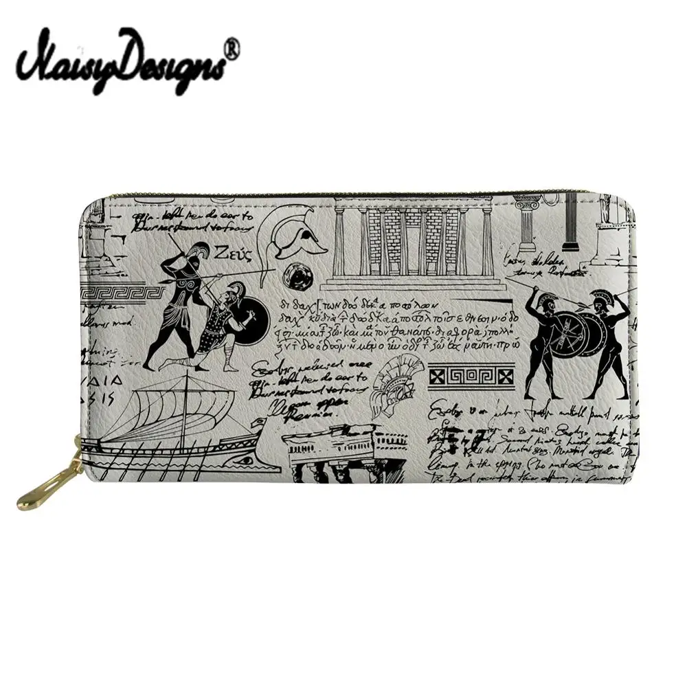 NOISYDESIGNS – portefeuille Vintage en cuir pour femme, porte-cartes, pochette, porte-monnaie