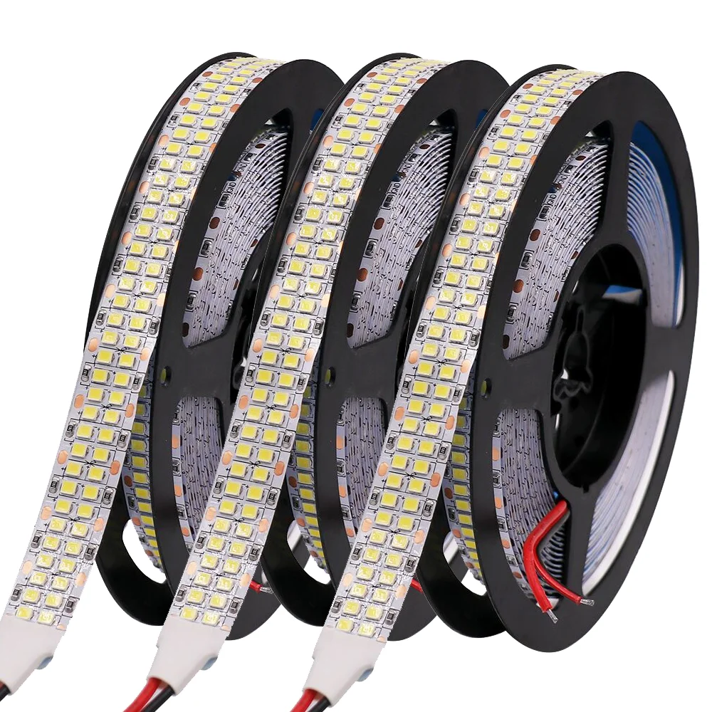 5M LED Strip SMD 2835 5054 5050 5630 12V Ultra Brightness Flexible Led Tape Light 60/120Leds/m Non Waterproof Ribbon Diode