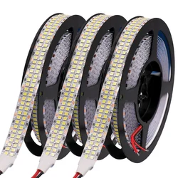 Bande Lumineuse LED SMD 2835 5054 5050 5630 12V, Ultra Luminosité, Flexible, 60/120 Diodes/m, Non Étanche, 5m