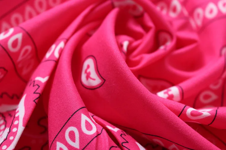 Pañuelo de Cachemira para niño y niña, Bandana deportiva de 55CM, diadema de poliéster, tocado