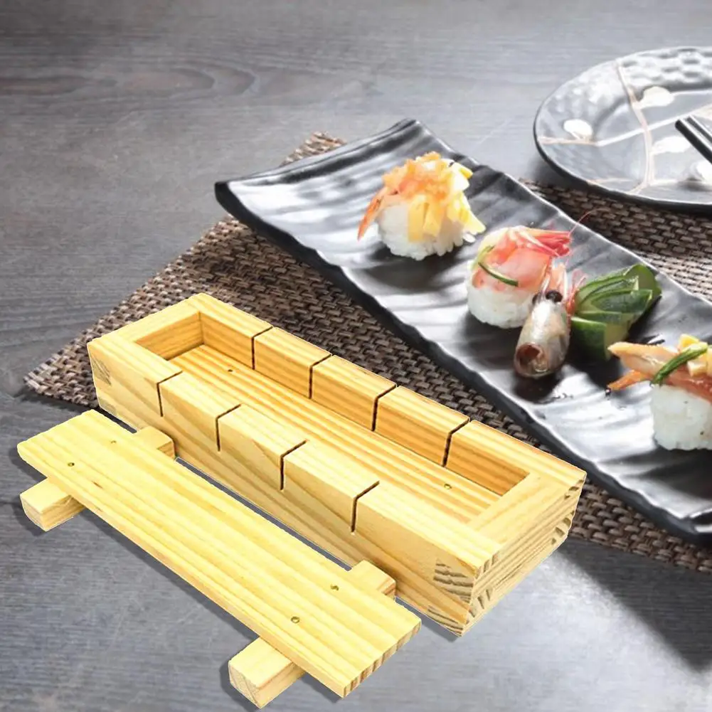 Bambu Ahşaptan Yapılmış Sushı Kalıp, Evde Geleneksel ve Temiz Bir Şekilde Sushi Hazırlamak Mümkün mü?