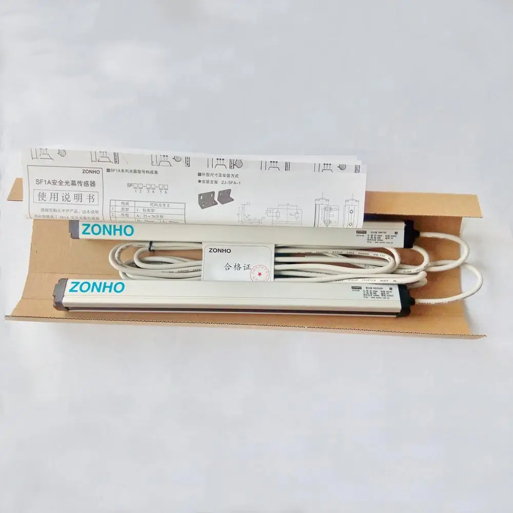 

Электронная гарантия качества Sino-Shanghai SF1A-A8, небольшой датчик световой завесы безопасности, фотоэлектрический переключатель