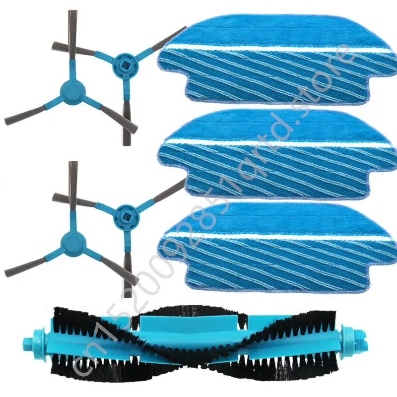 فرشاة الرئيسية هيبا تصفية الجانب فرش ممسحة القماش ل شاومي STYJ02YM Conga 3490 Viomi V2 برو V-RVCLM2 روبوت مكنسة كهربائية أجزاء