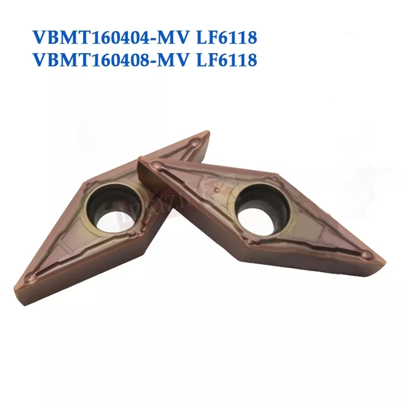 10шт DESKAR VBMT 160404   VBMT 160408   MV LF6018 LF6118 Твердосплавная вставка VBMT Лезвие Токарный станок с ЧПУ Токарный инструмент для нержавеющей стали