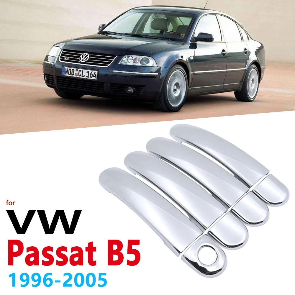 Chrome Handles Covers for Volkswagen VW Passat B5 B5.5 1996~2005 Accessories Stickers Car Styling  1997 1998 1999 2000 2001 2002