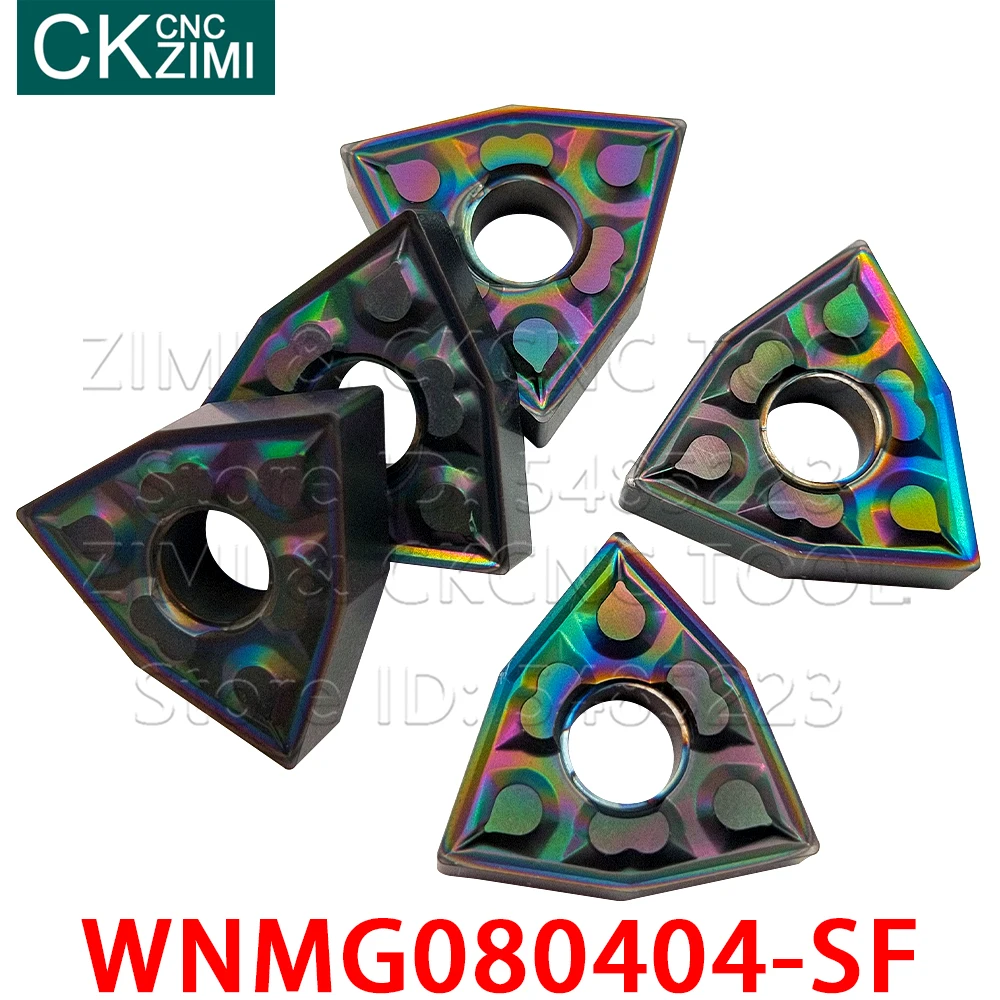 WNMG080404-SF WNMG431-SF WNMG 080404 SF كربيد الخارجية تحول أدوات CNC الميكانيكية مخرطة القاطع أدوات ل الصلب الصلب