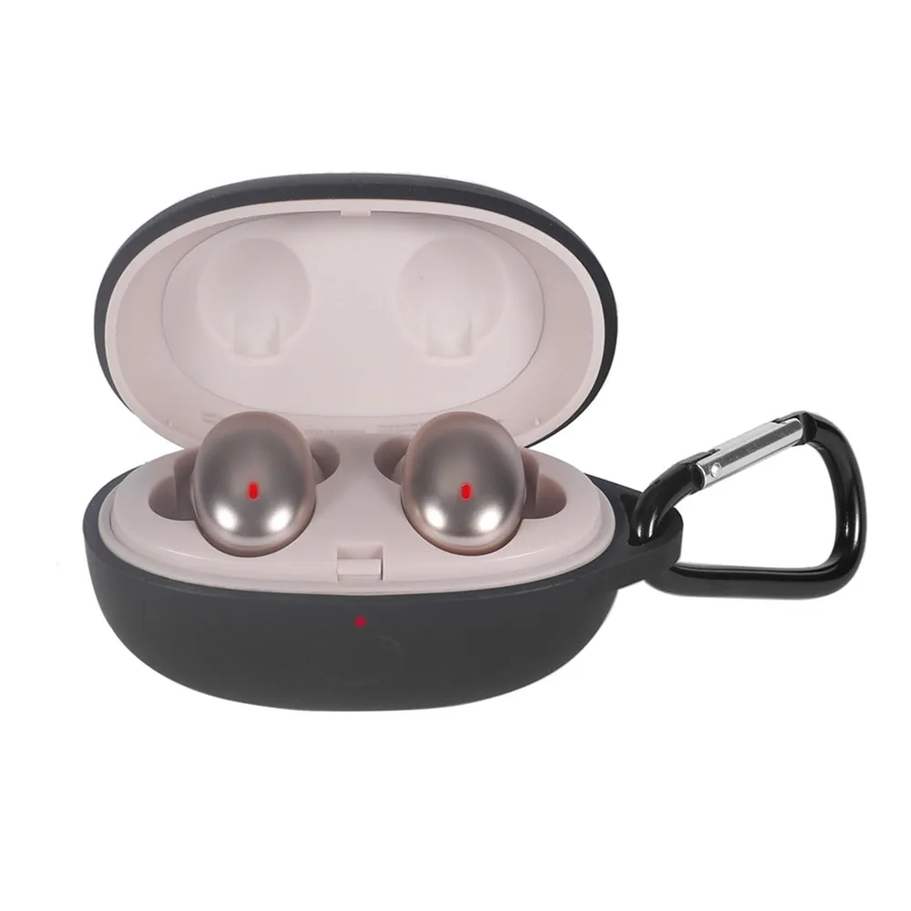 غطاء تخزين من السيليكون لـ 1 سماعة رأس لاسلكية حقيقية أكثر أناقة في الأذن حقيبة حمل واقية مضادة للصدمات