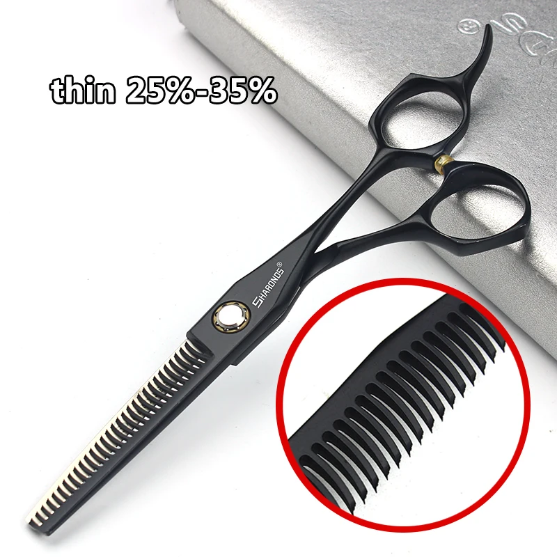 5.5/6/6.5 Inch Professional Hairdressing Scissors Japan 440C Hairdreser Barber Shears Set Cutting Thinning Hairdresser Tools