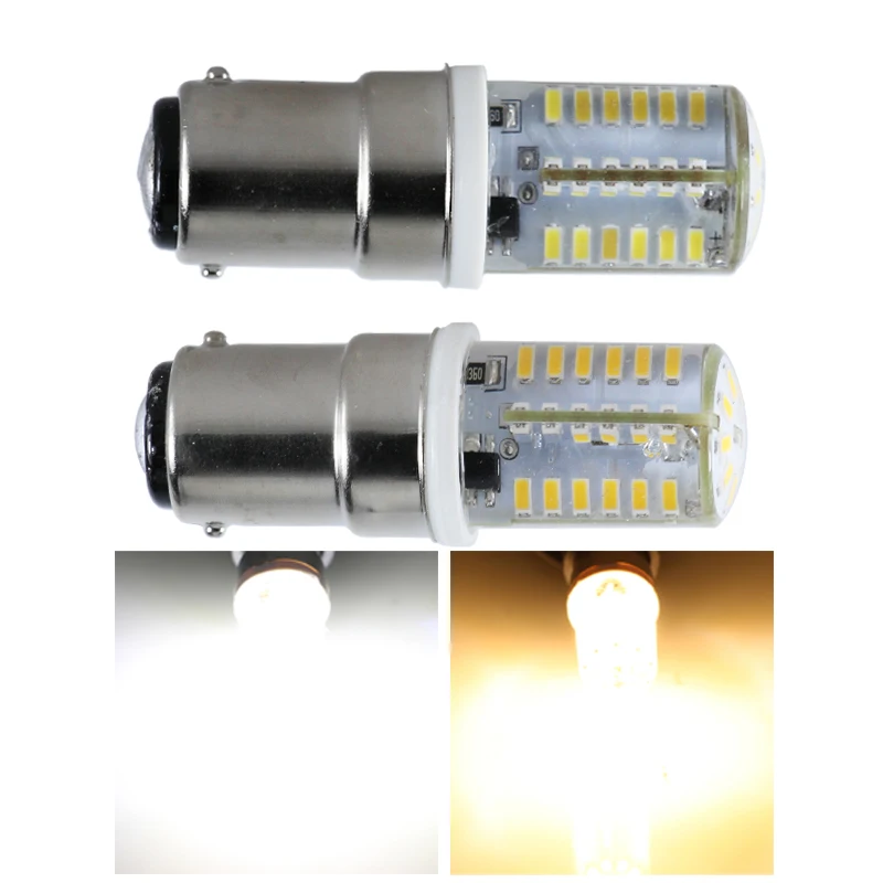 

Ampoule B15 Led Bulb 12V 3W Super B15D Energy Saving Lamp For Sewing Machine Boat Decor Lighting 12 Volt Mini Home Silicon Light