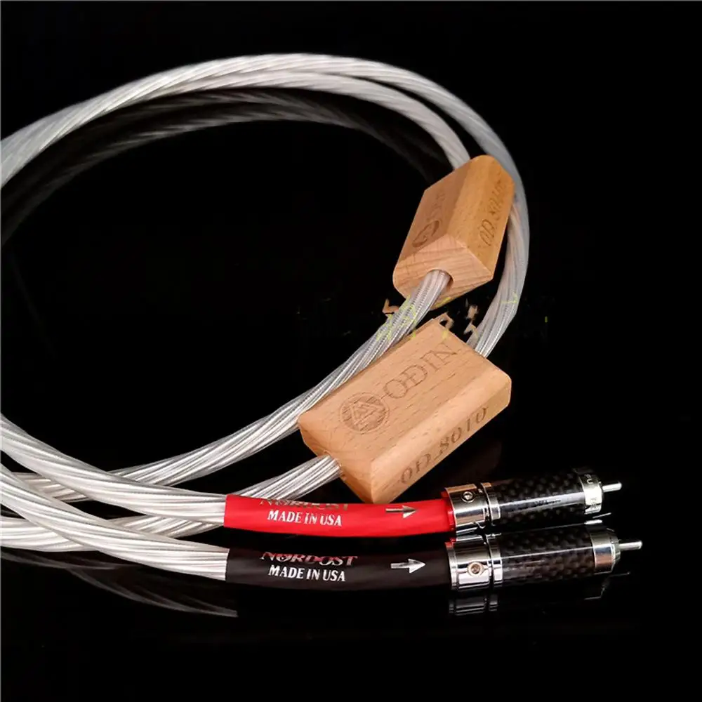 Nordost ODIN audio RCA signal cable sterling silver audio audio cable hifi audio amplifier RCA signal cable