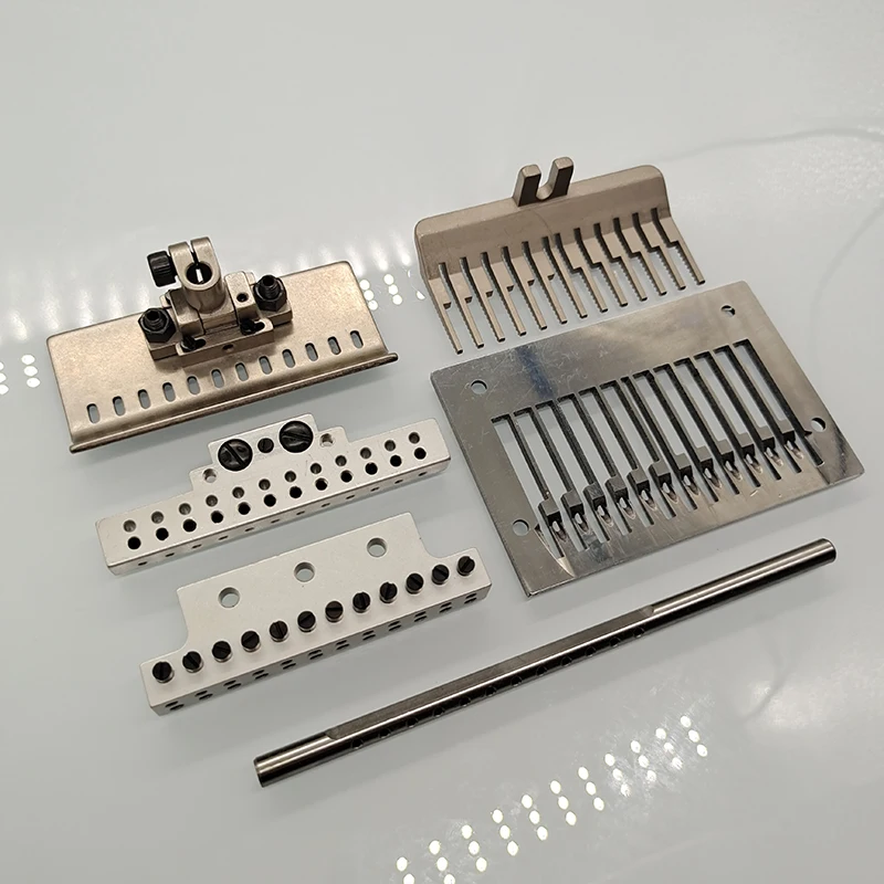 Q X YUN Sewing Machine Parts SIRUBA VC008 1/4*12N Separate Multiple Needles Gauge Set