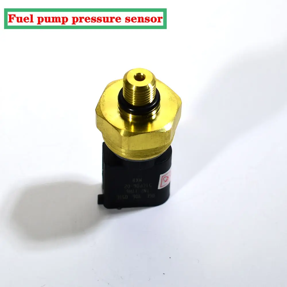 Fuel pressure sensor For Passat B6 B7 Q7 C7 A8 A4 A6L  06E 906 051 E 06E 906 051 E